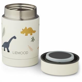 Liewood Termo dóza na jídlo Nadja Dino 250 ml  Liewood Nadja Food Jar Dino Sandy Mix