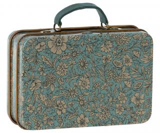 Maileg Kovový kufřík Blossom Blue  Maileg Small suitcase