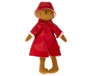 Maileg Pláštěnka s kloboučkem pro Teddy Mum  Maileg Rain coat w. hat - Teddy mum