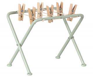 Maileg Sušák s kolíčky - medium  Maileg Drying Rack with Pegs, Medium