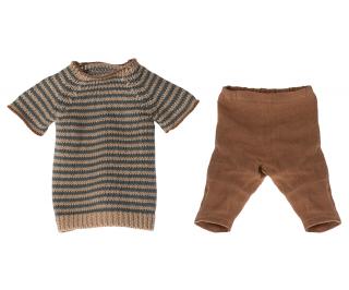 Maileg Svetr a kalhoty pro zajíce Size 4  Maileg Pants and Knitted Sweater Size 4