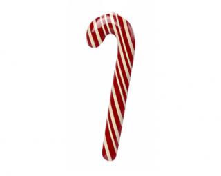 Maileg Vánoční kovová ozdoba Cukrová hůlka Vzor: S proužky