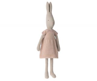 Maileg Zaječí slečna v pletených šatech, Size 4  Maileg Rabbit Size 4, Knitted Dress