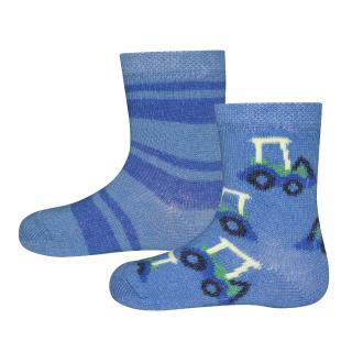 Chlapecké ponožky Bagr (2 páry) Velikost: EU 17-18