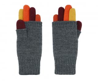 Dětské pletené prstové rukavice Berries Velikost: 4