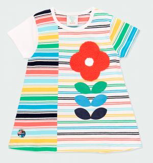 Dívčí letní šatičky barevně pruhované Velikost: 86