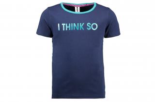 Dívčí letní tričko Tropical tmavě modré Velikost: 110