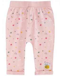 Kojenecké kalhoty růžové Veselá včelka Velikost: 68