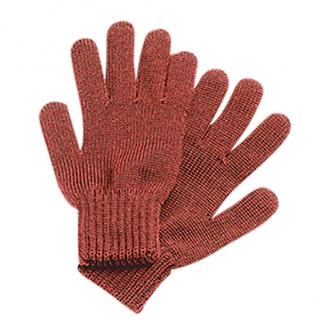 Pletené prstové rukavice Merino Malina Velikost: 4