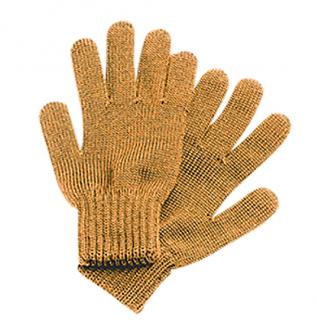 Pletené prstové rukavice Merino Okr Velikost: 4