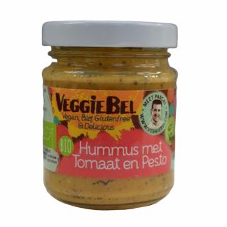 BIO Hummus pesto  tomato - Veggiebel 115g