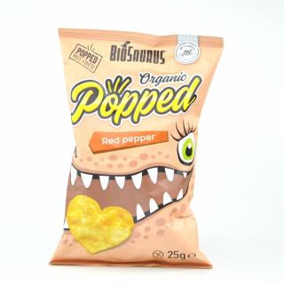 Biosaurus Popped  s příchutí papriky BIO 25g