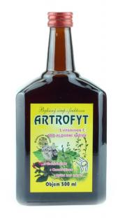 Bylinkový sirup - artrofyt - Klášterní officína 500ml