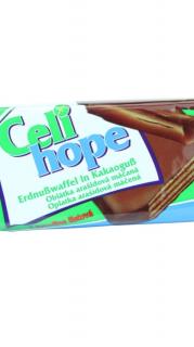 Celi hope - arašídová oplatka celomáčená bez lepku 35g