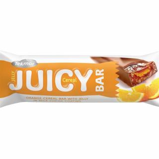 Cereální tyčinka želé pomeranč - Juicy cereal bar - Tekmar 40g