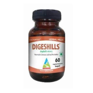 DIGESHILLS - doplněk stravy - Herbal Hills 60 veg. kapslí (normální činnost zažívacího traktu)