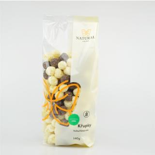 Křupky kukuřičné mix jogurt - čokoláda - Natural 140g