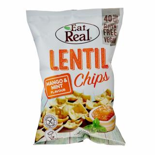 Lentil chips mango a máta - Eat Real 40g