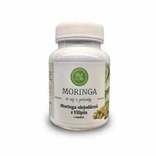 Moringa olejodárná z Filipín - VEG kapsle (90ks) HerbMe 45g