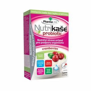 Nutrikaše probiotic brusinková - Mogador 3x60g