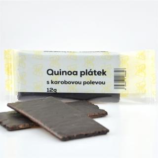 Quinoa plátek s karobovou polevou - Natural 12g