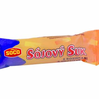 Sójový suk s rozinkami - Soco 50g