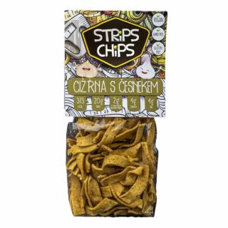 Strips Chips - CIZRNA S ČESNEKEM 80g