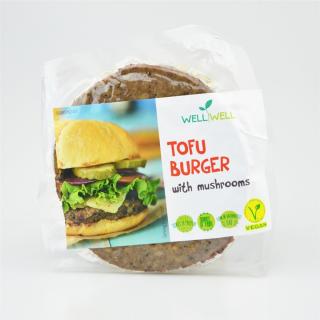 Tofuburger s houbami - WELLWELL 100g