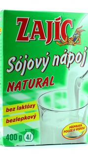 Zajíc - sójový nápoj natural - Mogador 400g