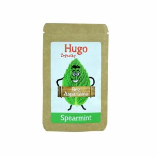 Žvýkačky Spearmint bez aspartamu - Hugo 45g