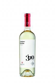 Moldavské bílé víno Fautor - 310 Altitude - Traminer + Riesling 2022
