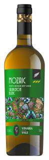 Moldavské bílé víno Vinaria Din Vale -Mozaic Sauvignon Blanc, 2021 Počet ks: 1ks