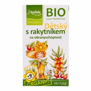 Apotheke Čaj Dětský s rakytníkem BIO 30 g