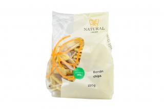 Banán chips 150 g (Banánové chipsy se vyrábějí sušením ze zralých banánů, jsou sladké a křupavé. Výborně chutnají samotné, lze je ale i přidat do kaší nebo sladkého pečiva.)