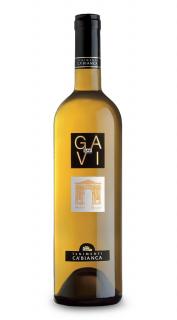 Ca Bianca Gavi docg 2019/20 0,75 l (Bílé Italské víno dobré k těstovinám a zeleninovým pokrmům, plněným raviolám, bílým masům, ovčím nebo kravským sýrům, lépe k tvrdým, a klidně stařeným. Samozřejmě k salámům, prosciuttu - sušené šunce, pršutu a podobně.)