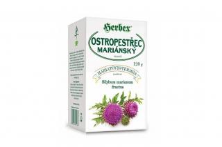 Čaj Ostropestřec mariánský 120 g (Detoxikace. Drcená nebo mletá semena Ostropestřce používáme především při problémech s játry, ale i na celou řadu zdravotních obtíží.)