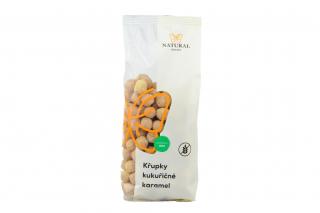 Křupky kukuřičné karamel - bez lepku - Natural 140g