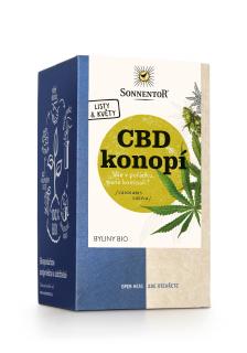 Sonnentor Čaj Konopí CBD Bio 27 g