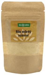 Zázvor mletý BIO 30 g (Tento usušený jemně namletý kořen zázvoru má typickou výraznou chuť a vůni. Sušený zázvor používáme do sušenek, perníků, jablečných koláčů a závinů, do směsí koření na ryby a drůbež i oblíbených vánočních zázvorek.)