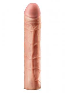 Pipedream FX Perfect 3 Extension Flesh Návlek na penis 22.8 x 4.4 cm