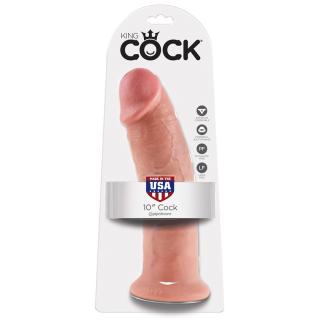 Pipedream King Cock 10″ Cock, realistické dildo s přísavkou 25,4 x 6,1 cm