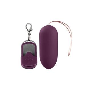 Shots Toys Vibrating Egg 10 Speed Purple, bezdrátové vibrační vajíčko 8 x 3,4 cm