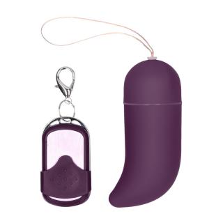 Shots Toys Vibrating G-Spot Egg 10 Speed Purple, bezdrátové vibrační vajíčko 8 x 3,4 cm