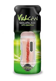 Vulcan Cyberskin Realistic Ass with Vibration, vibrační masturbátor anál