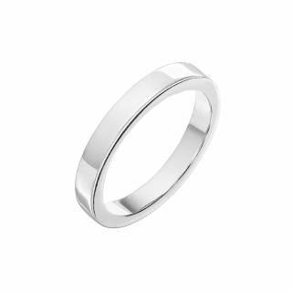 Prsten z bílého zlata Lady Bond Barva zlata: Bílé zlato, Šířka obroučky prstenu: 3 mm