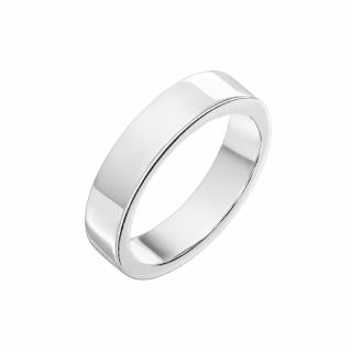 Prsten z bílého zlata Lady Bond Barva zlata: Bílé zlato, Šířka obroučky prstenu: 5 mm