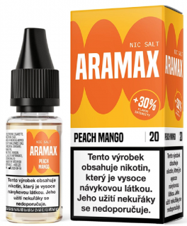 Aramax Salt Peach Mango (Broskev a mango) 10ml Obsah nikotinu: 10 mg