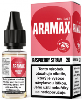 Aramax Salt Raspberry Straw (Malina s jahodou) 10ml Obsah nikotinu: 10 mg