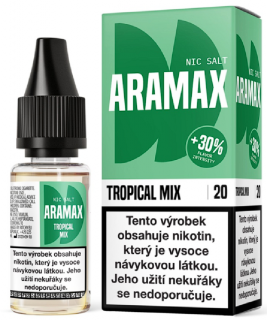 Aramax Salt Tropical Mix (Tropický mix) 10ml Obsah nikotinu: 10 mg