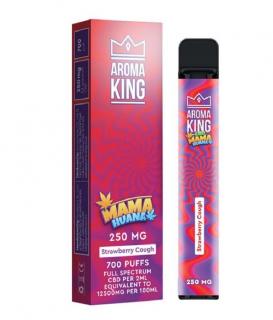 Aroma King CBD Mama Huana - Strawberry Cough (Jahoda) Obsah CBD: 250 mg